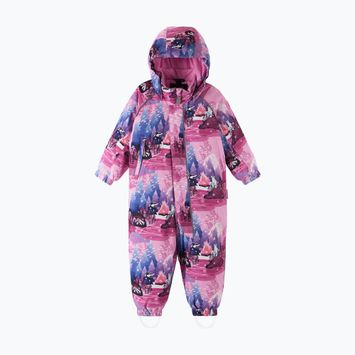 Reima Langnes classic pink children's ski suit