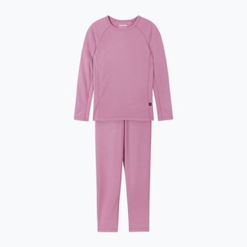 Reima Lani mauve pink children's thermal underwear set