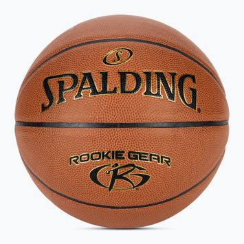 Spalding Rookie Gear Leather basketball orange size 5