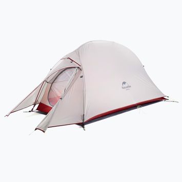 Naturehike Cloud Up 1-person trekking tent light grey/red