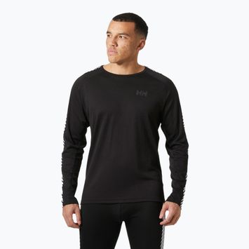 Men's thermal active sweatshirt Helly Hansen Lifa Active Stripe Crew black