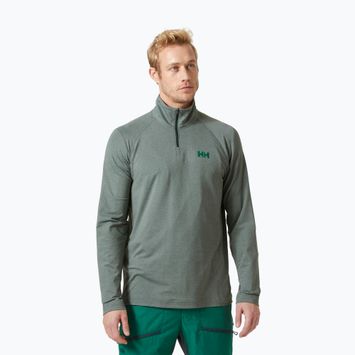 Helly Hansen men's trekking sweatshirt Verglas 1/2 Zip green 62947_495