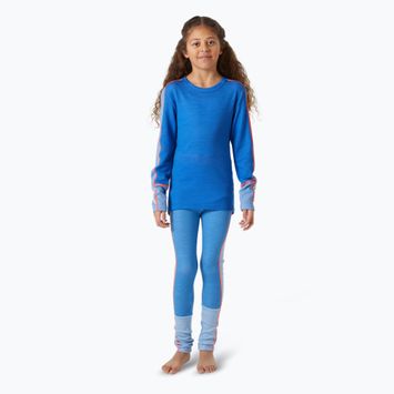 Helly Hansen JR Lifa Merino Midweight ultra blue children's thermal underwear set