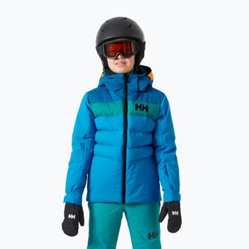 Helly Hansen children's ski jacket Cyclone neptune blue