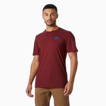 Men's Helly Hansen Nord Graphic t-shirt mars red