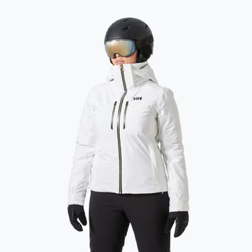 Women's ski jacket Helly Hansen Alphelia Lifaloft white