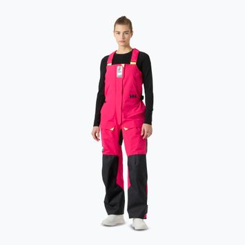 Women's sailing trousers Helly Hansen Skagen Offshore Bib cranberry