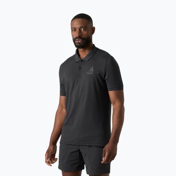Men's polo shirt Helly Hansen Hp Figari Polo ebony