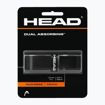 HEAD Dual Absorbing Grip racquet wrap black 285034