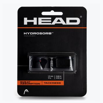 HEAD sq Hydrosorb Squash racquet wrap black 285025