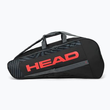 HEAD tennis bag Base 60 l black-orange 261303