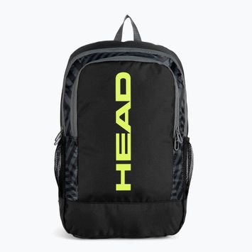 HEAD tennis backpack Base 17 l black/yellow 261433