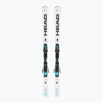 HEAD WC Rebels e-SL RP EVO 14 + Freeflex 14 white/black downhill skis