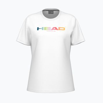 HEAD women's tennis shirt Rainbow W white