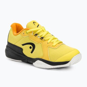 HEAD Sprint 3.5 banana/black children's tennis shoes
