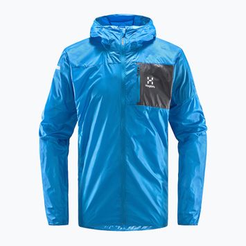 Men's Haglöfs L.I.M Shield Hood wind jacket blue 605236