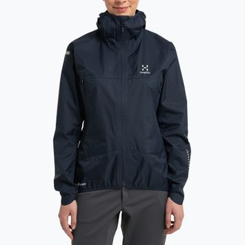 Haglöfs L.I.M GTX women's rain jacket navy blue 607418