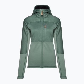 Fjällräven women's Abisko Trail Fleece sweatshirt green F89589