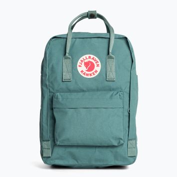 Fjällräven Kanken Laptop 15" hiking backpack 664 frost green F23524