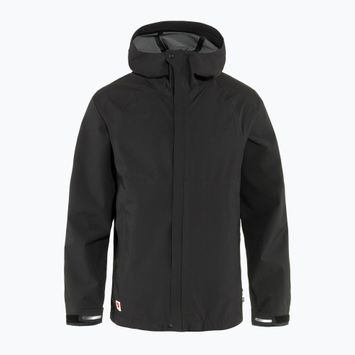 Men's Fjällräven HC Hydratic Trail rain jacket black F86984