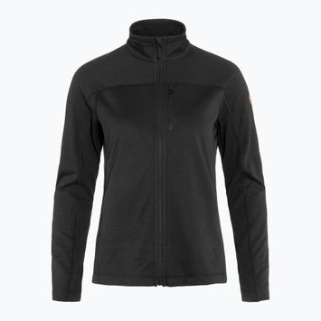 Fjällräven women's Abisko Lite Fleece sweatshirt black F87142
