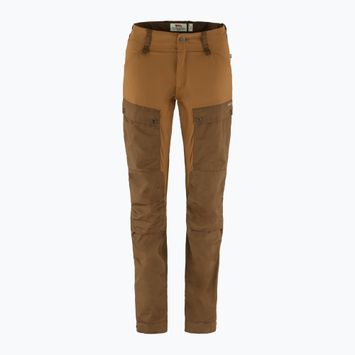 Women's trekking trousers Fjällräven Keb timber brown/chestnut