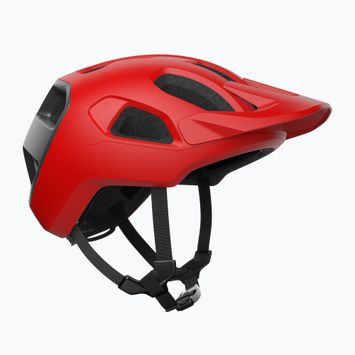 POC Cularis prismane red matt/uranium black matt bike helmet