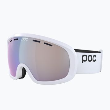 Ski goggles POC Fovea Mid Photochromic uranium white/light pink/sky blue
