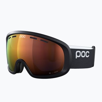Ski goggles POC Fovea Mid uranium black/partly sunny orange