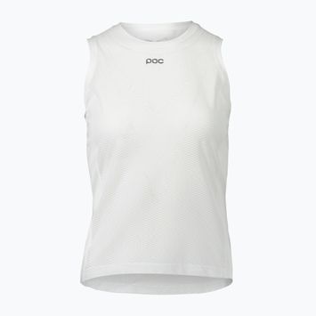 Women's cycling POC Essential Layer Vest hydrogen white