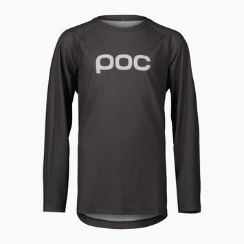 Children's cycling longsleeve POC Essential MTB sylvanite grey