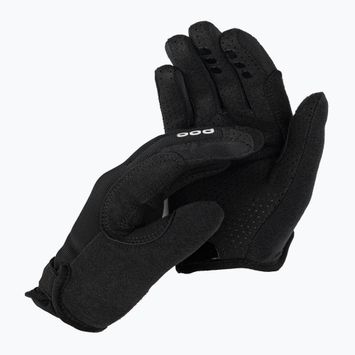 Children's cycling gloves POC Resistance MTB Adj uranium black