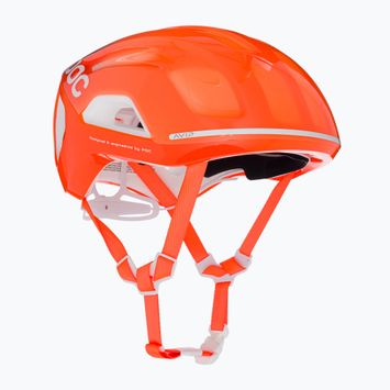 POC Ventral Tempus MIPS fluorescent orange avip bike helmet