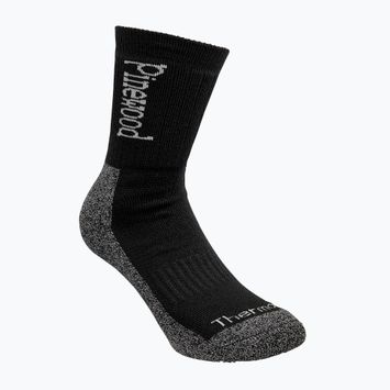 Men's trekking socks Pinewood Thermolite black