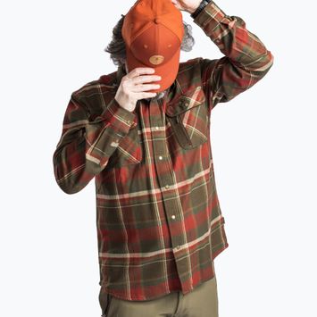 Pinewood Cornwall men's shirt d.green/d.copper