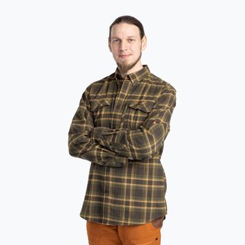 Men's Pinewood Abisko Hiking Flannel shirt moss green