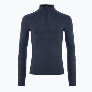 Men's thermal active longsleeve Peak Performance Magic Half Zip blue shadow