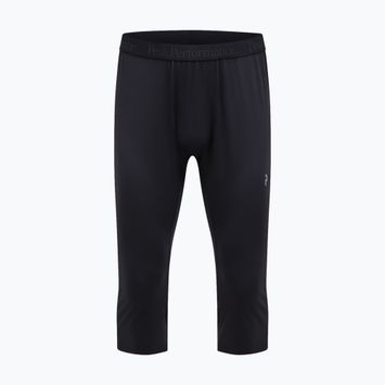 Men's thermal active trousers Peak Performance Spirit Short John black