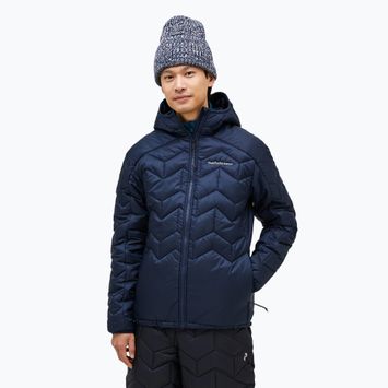 Men's Peak Performance down jacket Elevate Liner Hood blue shadow