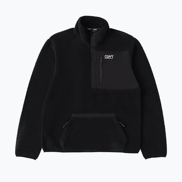 Men's Colourwear Snap Pile sweatshirt black