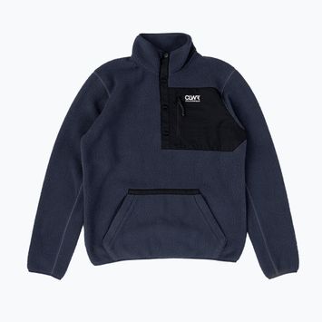 Men's Colourwear Snap Pile sweatshirt navy