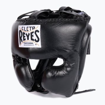 Cleto Reyes Cheek Protectors boxing helmet Leather black