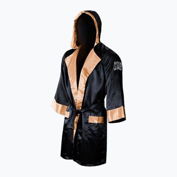 Cleto Reyes Satin Boxing Hoodie black/gold dressing gown