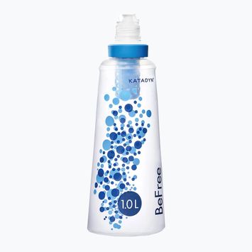 Travel bottle with filter Katadyn BeFree Filter 1 l transparent