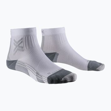 Women's X-Socks Run Discover Ankle running socks arctic white/pearl grey