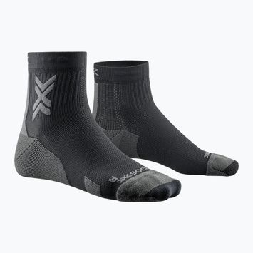 Men's X-Socks Run Discover Ankle black/charcoal running socks