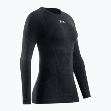 Women's thermoactive longsleeve X-Bionic Symbio Merino Shirt opal black