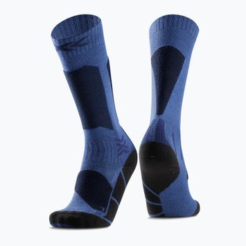 Children's ski socks X-Socks Ski Discover Otc blue blossom/marine