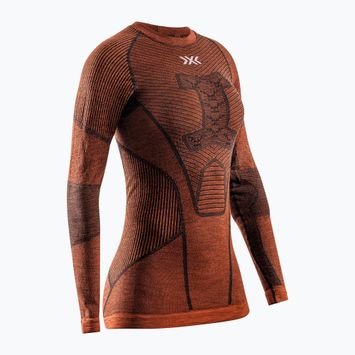 Women's thermoactive longsleeve X-Bionic Symbio Merino Shirt clay