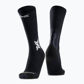 X-Socks Run Perform Warm Crew x black/light grey socks